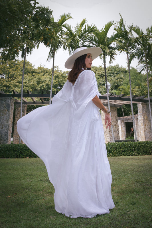 TUNIC GODDRESS WHITE