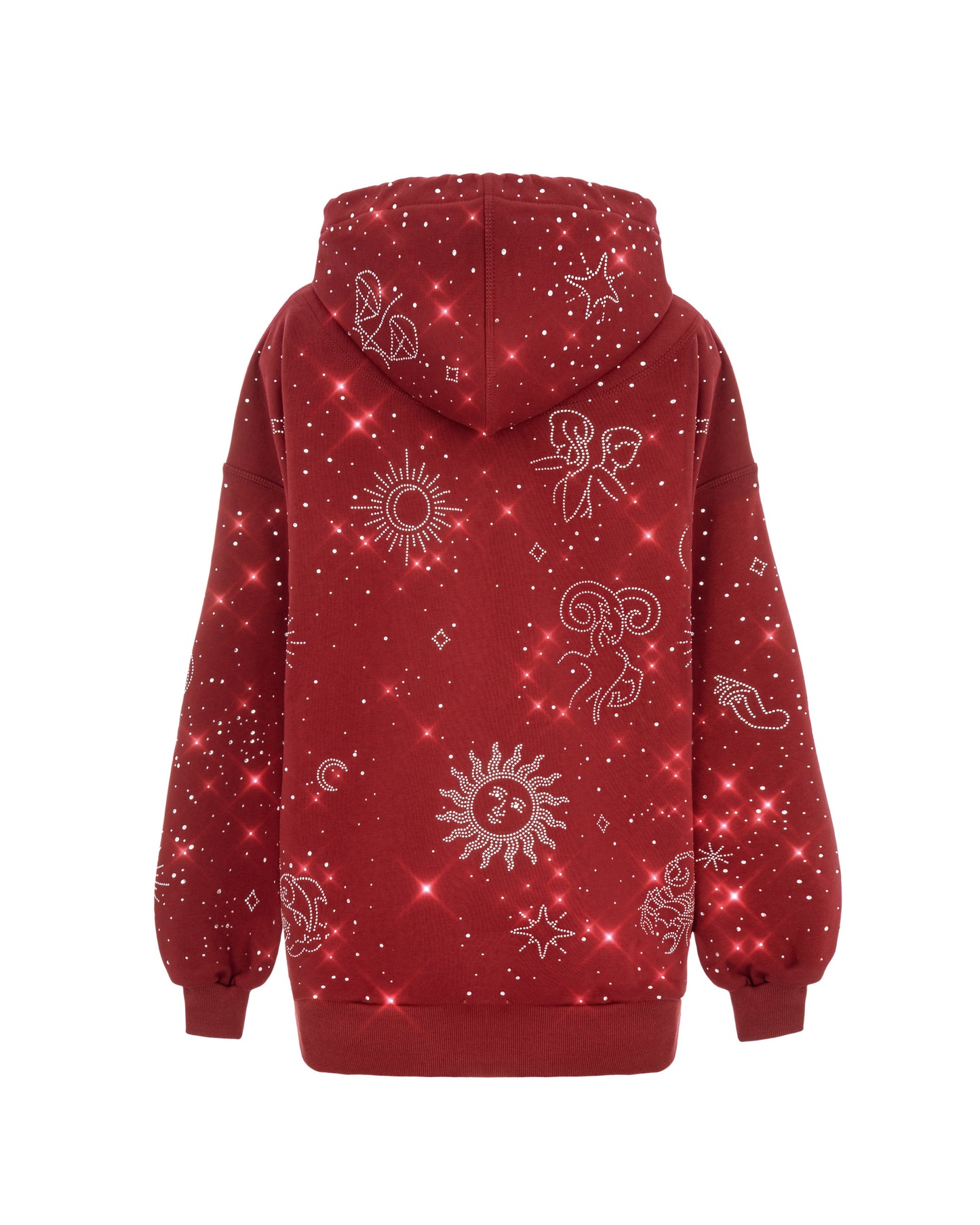 HOODIE ZODIAC MAROON