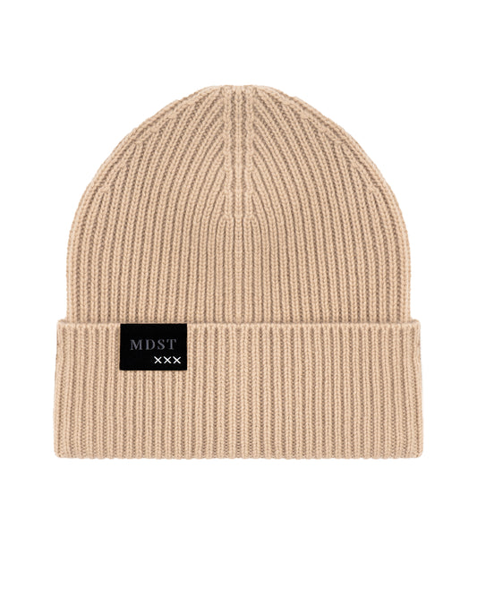 WARM TRAVEL HAT BEIGE