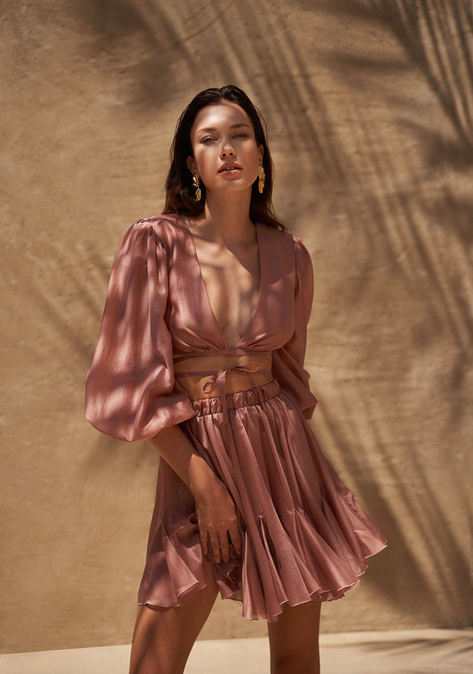 CO-ORD SET MALIBU PEACH