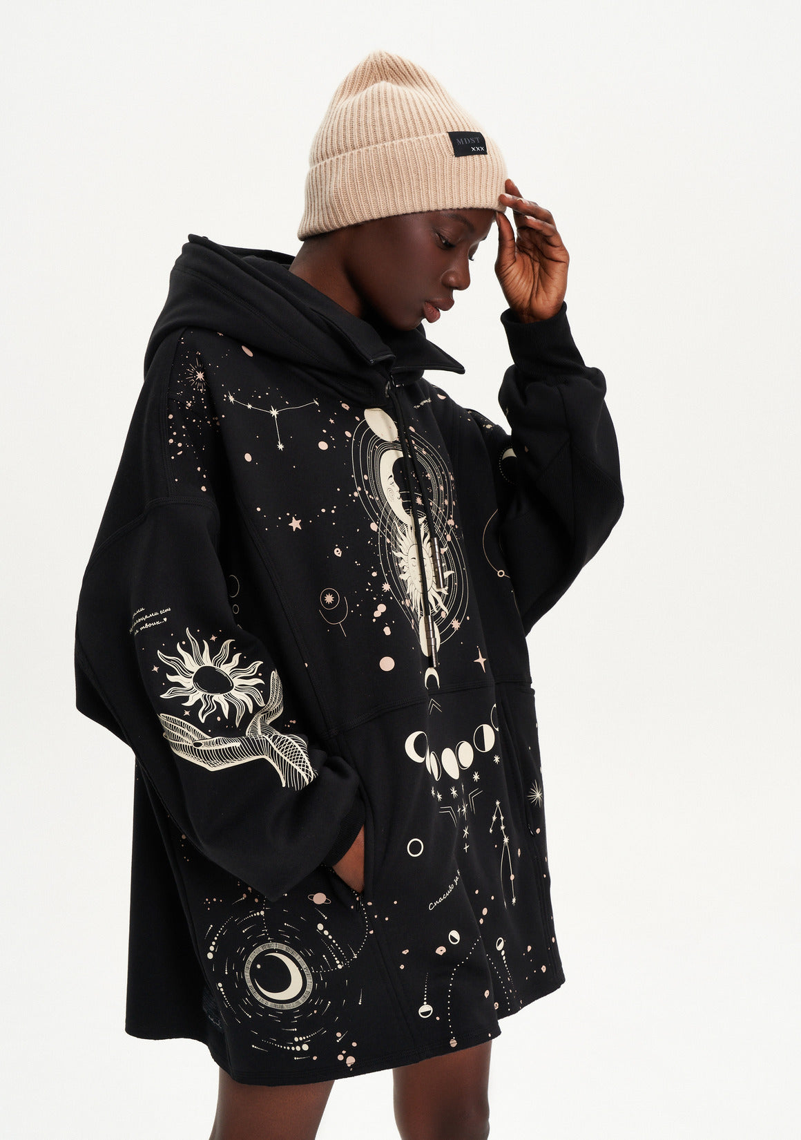 WARM TRAVEL HAT BEIGE