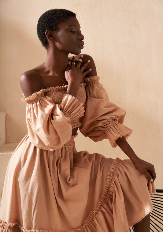 CO-ORD SET SUNSET NUDE