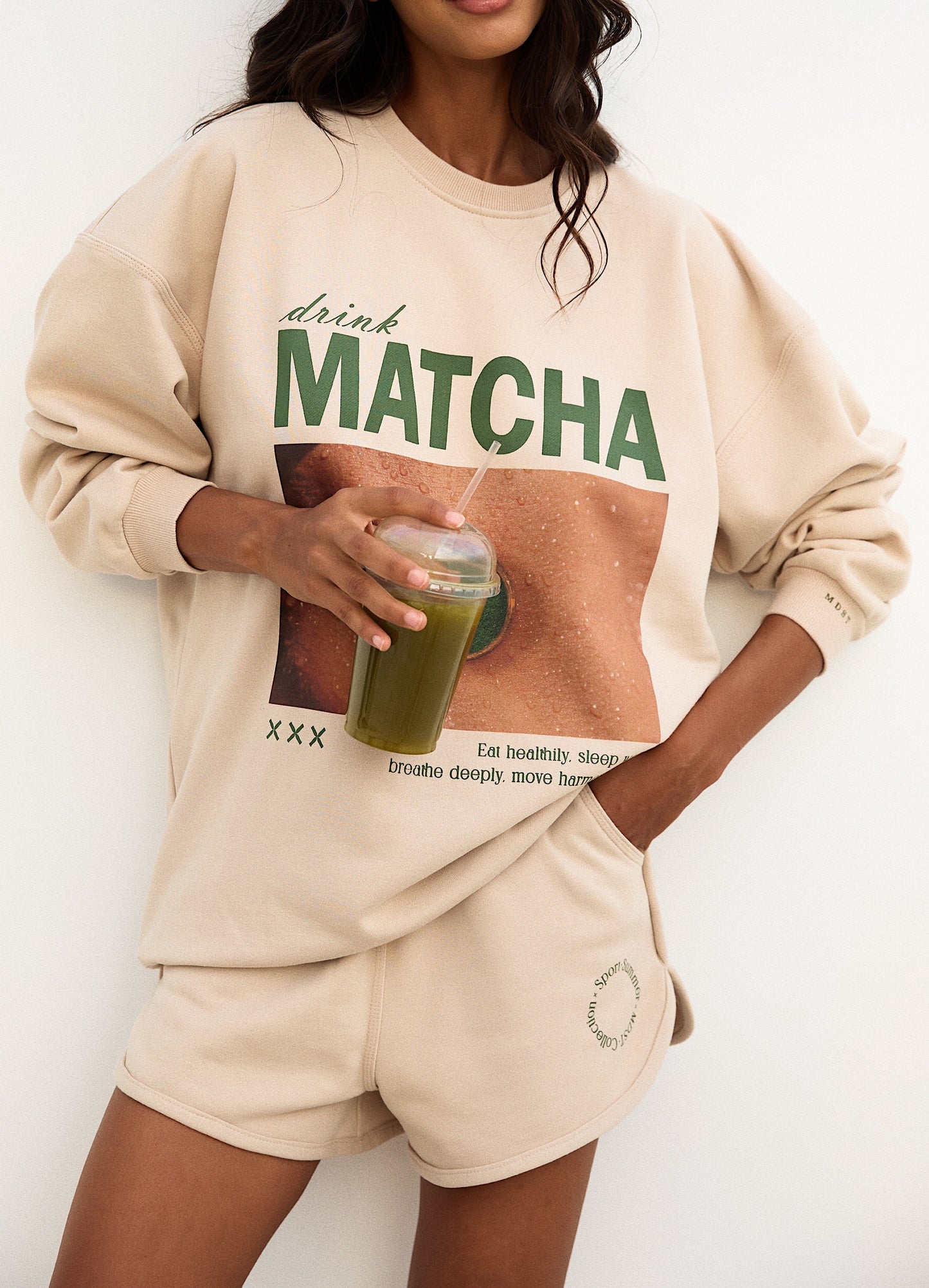 SWEATSHIRT MATCHA