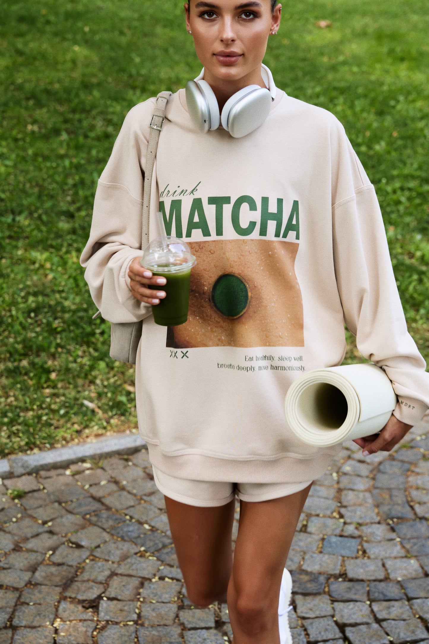 SWEATSHIRT MATCHA